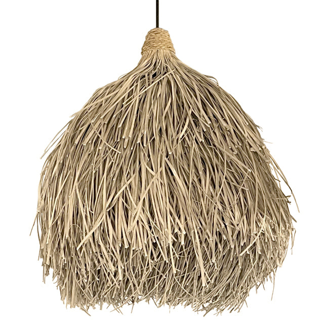 Lámpara colgante fibra natural Ø40x50 cm E27 - MFLC0016