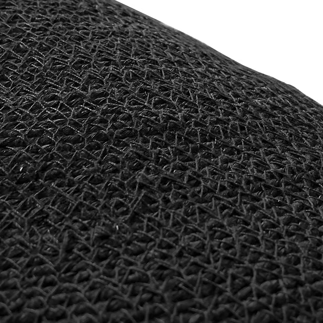 Lámpara colgante yute negro Ø60x20 cm E27 - MFLC0021