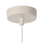 Baldequin metal Blanco Ø12x2,0 cm 1 luz - MKRP0007
