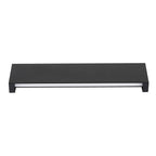 Apliqué aluminio negro exterior interior IP65 30x8 cm LED 10W - MUAP0034