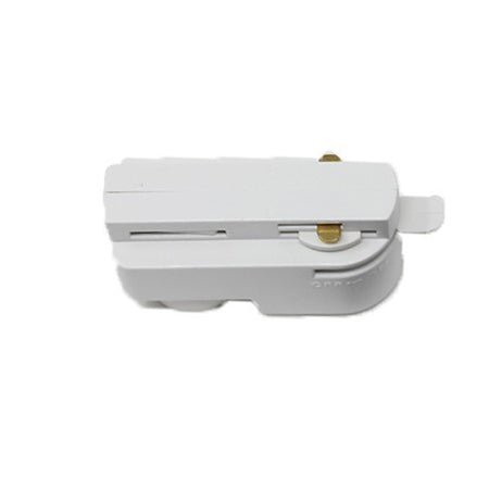 Adaptador de riel monofásico blanco - MUCO0009