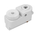 Adaptador de riel monofásico blanco - MUCO0009