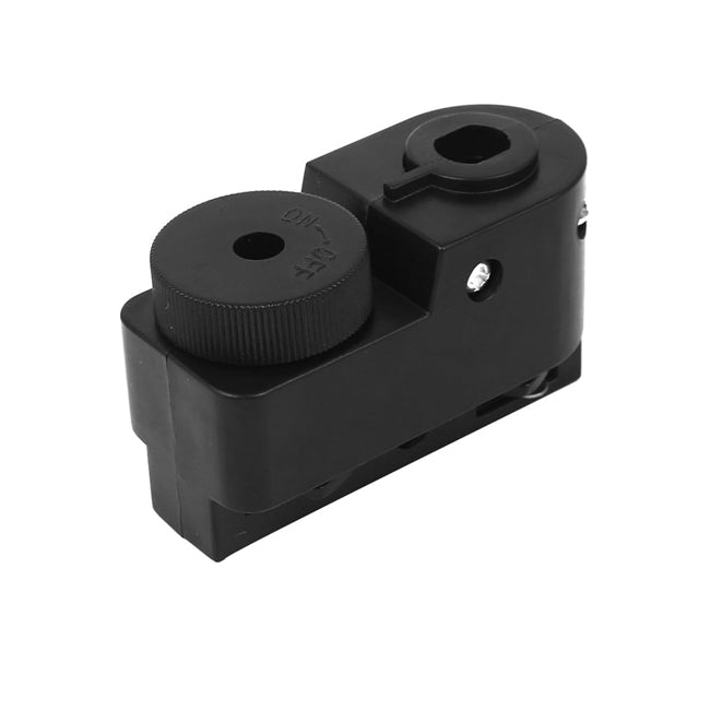 Adaptador de riel monofásico negro - MUCO0010