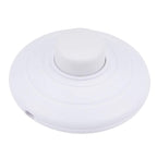 Interruptor pulsador de pie PVC Blanco - MUCO0011