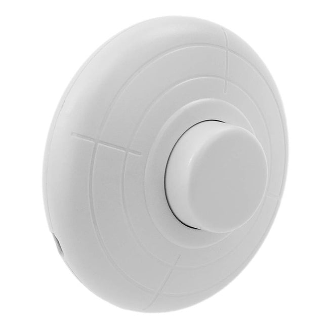 Interruptor pulsador de pie PVC Blanco - MUCO0011