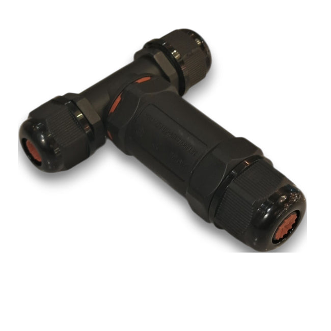 CONECTOR RAPIDO PARA CABLE 0,5-4,0MM 2P+T IP68 TIPO T TECHNOLAMP