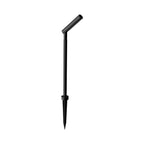 Estaca jardín slim telescópica negro Ø16x54,5 cm IP65 2W LED - MUES0008
