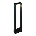 Farol aluminio negro exterior 15,5x70 cm LED 7W - MUFA0002