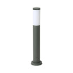 Farol exterior acero inoxidable antracita Ø7,6 cm IP65 cm E27 - MUFA0003