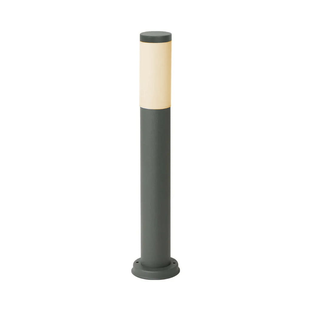 Farol exterior acero inoxidable antracita Ø7,6 cm IP65 cm E27 - MUFA0003