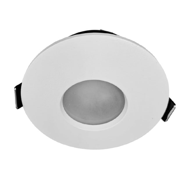 Foco embutido aluminio blanco corte Ø 7cm GU10 IP44 - MUFO0031