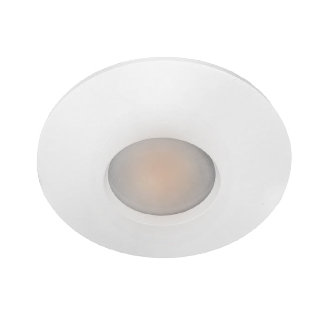 Foco embutido aluminio blanco corte Ø 7cm GU10 IP44 - MUFO0031