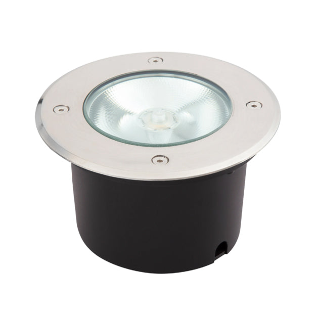 Foco acero inoxidable piso exterior 18W 3000K IP65 - MUFO0062