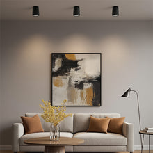 Cargar imagen en el visor de la galería, Foco metal negro sobrepuesto Ø 7,5x10 cm LED 5W - MUFO0097
