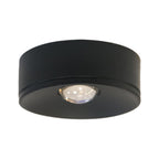 Foco sobrepuesto aluminio negro Ø6x2,1 cm LED 3W - MUFO0122