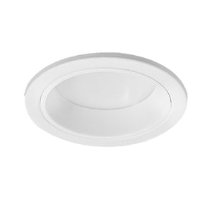 Foco embutido retraído aluminio blanco Ø9x4,3 cm LED 7W - MUFO0126