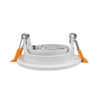 Foco embutido aluminio blanco Ø 9cm GU10 - MUFO0129