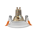 Foco embutido aluminio blanco Ø 9cm GU10 - MUFO0129