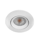Foco embutido aluminio blanco Ø 9cm GU10 - MUFO0129
