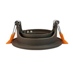 Foco embutido aluminio gris Ø 9 cm GU10 - MUFO0131