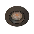 Foco embutido aluminio gris Ø 9 cm GU10 - MUFO0131