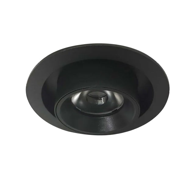 Foco embutido extraible aluminio negro 11 cm 12W LED - MUFO0134
