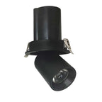 Foco embutido extraible aluminio negro 11 cm 12W LED - MUFO0134