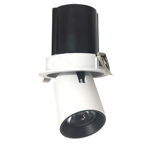 Foco embutido extraible aluminio blanco 11 cm 12W LED - MUFO0135