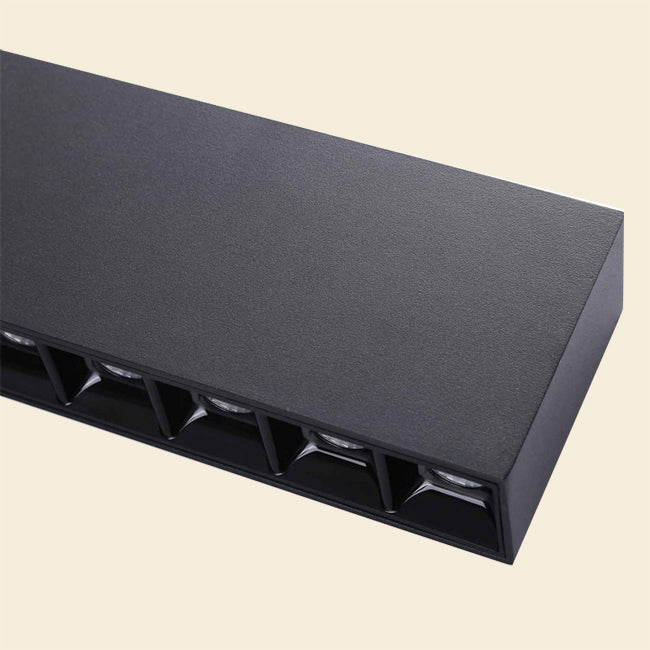 Foco sobrepuesto Negro LED 10W 13.5cm 3000K IP40 - MUFO0137