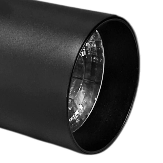 Foco riel metal negro Ø 6x19,6 cm LED 15W 3000K-4000K-6000K- MUFO0143