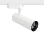Foco riel metal blanco Ø 5,5x19,6 cm LED 15W- 3000K-4000K-6000K - MUFO0144