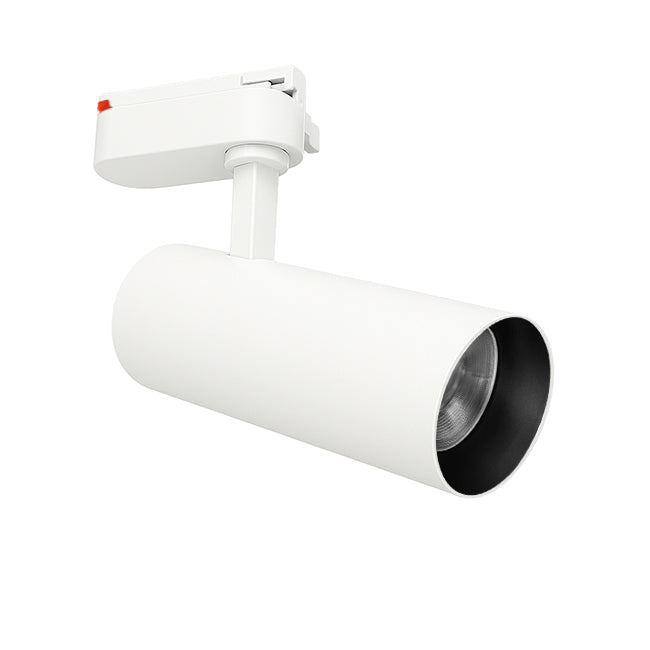 Foco riel metal blanco Ø 5,5x19,6 cm LED 15W- 3000K-4000K-6000K - MUFO0144