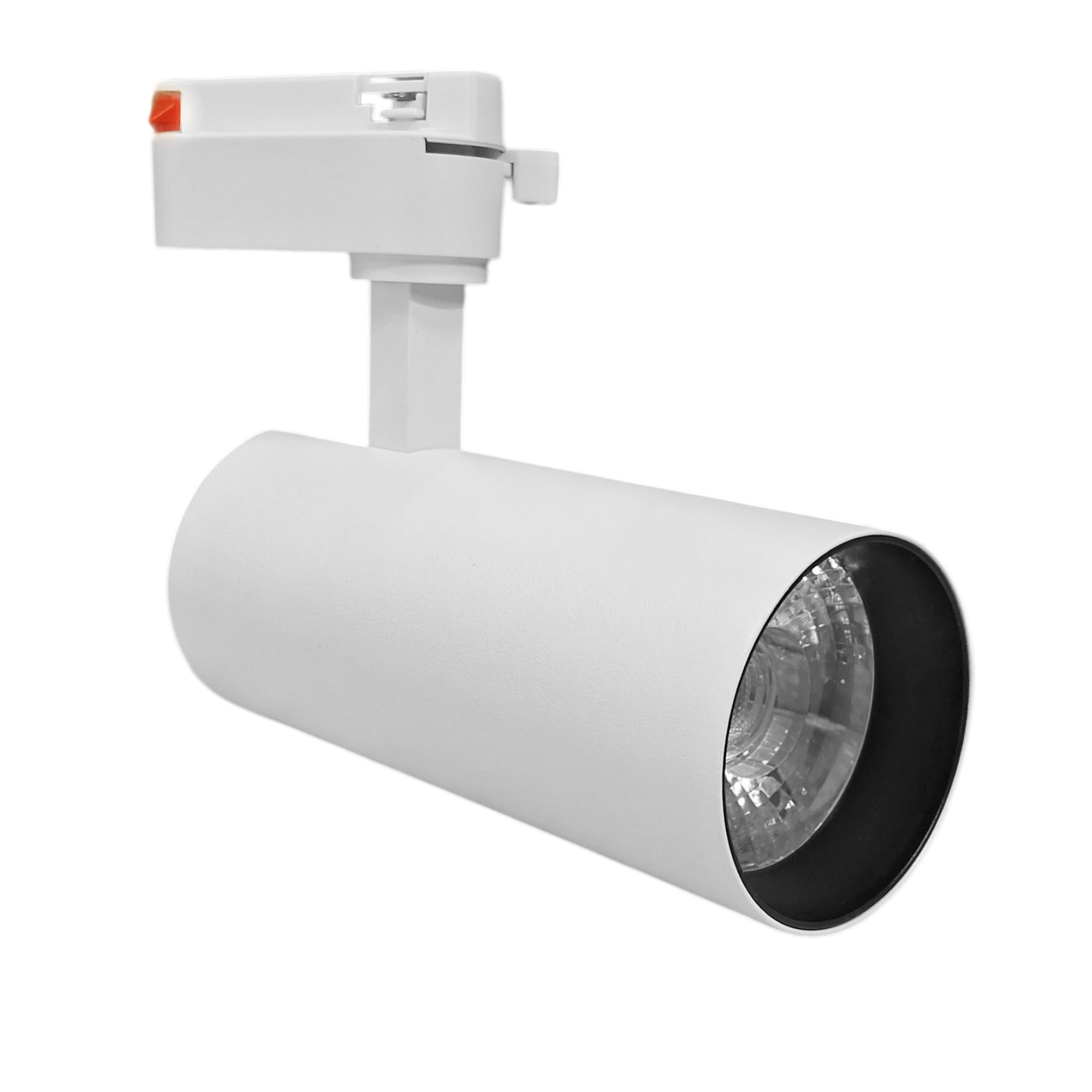 Foco riel aluminio blanco Ø 7,3x22 cm LED 30W - 3000K-4000K-6000K - MUFO0145