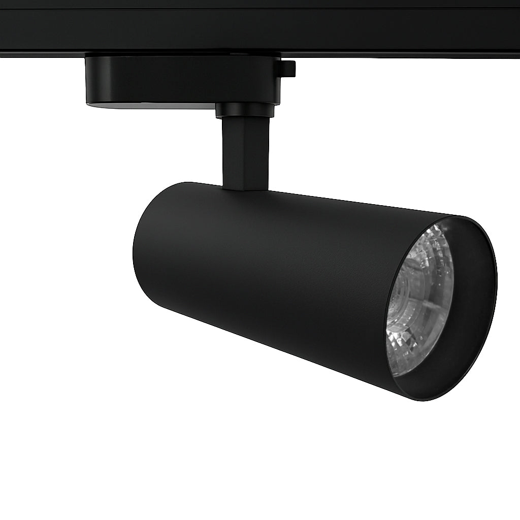 Foco riel metal negro Ø 7,3x21 cm LED 30W -3000K-4000K-6000K - MUFO0146