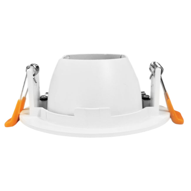 Foco orientable aluminio blanco Ø10x4.5 cm  GU10 - MUFO0150
