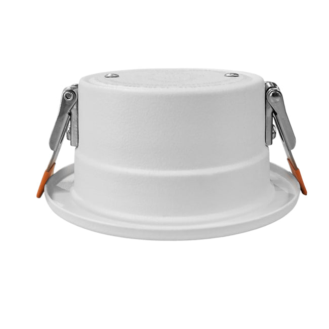 Foco embutido retraído para baño blanco 3000K  IP44 7W  LED - MUFO0158