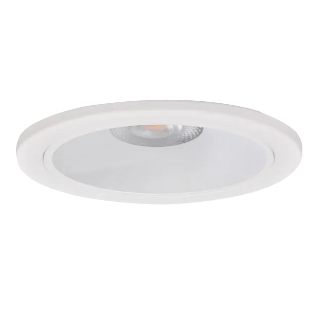 Foco embutido retraído para baño blanco 3000K  IP44 7W  LED - MUFO0158