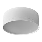 Foco metal blanco sobrepuesto Ø 12x4,5 cm LED 12W IP44 -3000K-4000K-6000K - MUFO0159