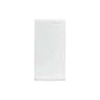 Falso polo blanco mate - MUFP0002