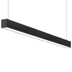 Lámpara colgante y para sobreponer negro 180cm 3K 4K 6K  60W  LED - MULC0010