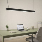 Lámpara colgante y para sobreponer negro 120cm 3K 4K 6K  40W  LED - MULC0011
