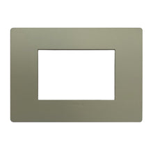 Cargar imagen en el visor de la galería, Placa 3 puestos piedra con soporte- MUTA0012
