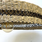 Lámpara colgante ratán natural Ø60 cm E27 - NNLC0001