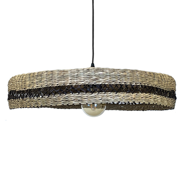 Lámpara colgante ratán natural Ø60 cm E27 - NNLC0001