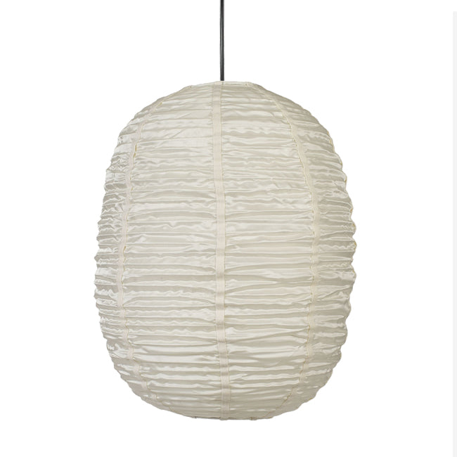 Lámpara colgante seda natural Ø 36x57 cm E27 - OILC0004 - DISPONIBLE EXCLUSIVAMENTE EN TIENDA