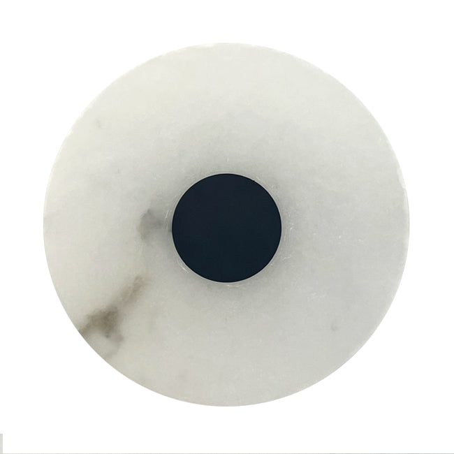 Aplique alabastro negro Ø25cm LED 5W - ONAP0070