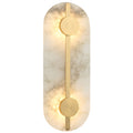 Aplique alabastro + bronce 40 cm LED 2x6W - ONAP0075