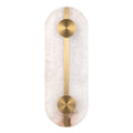Aplique alabastro + bronce 40 cm LED 2x6W - ONAP0075