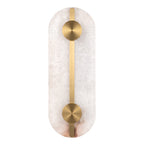 Aplique alabastro + bronce 40 cm LED 2x6W - ONAP0075