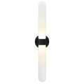 Apliqué vidrio opal + negro 53,5 cm LED 8W - ONAP0076
